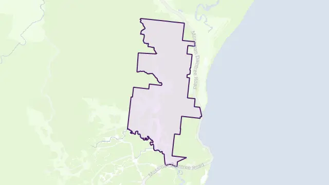 Bamboo Area Boundary Map