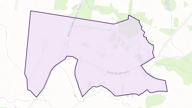 Baringa Area Boundary Map