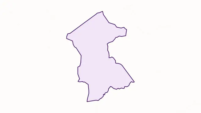 Barlyne Area Boundary Map