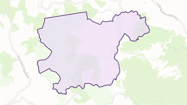 Beatrice Area Boundary Map