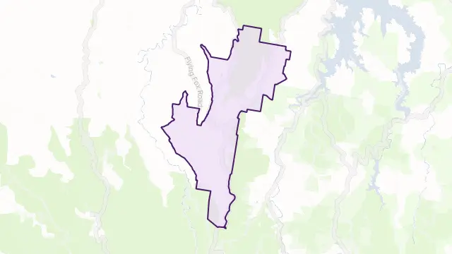 Beechmont Area Boundary Map