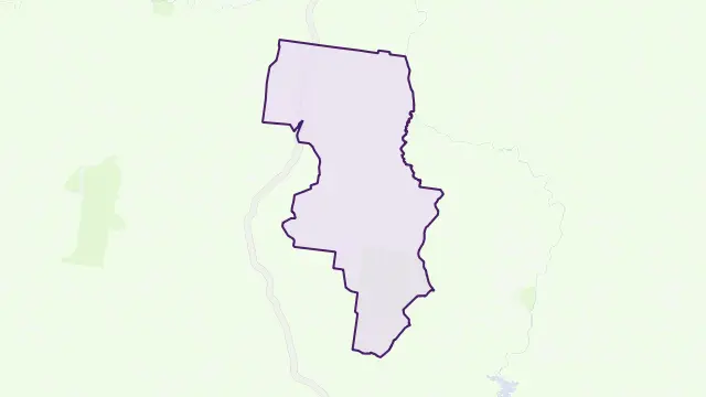 Beeron Area Boundary Map