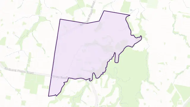 Bellbird Park Area Boundary Map