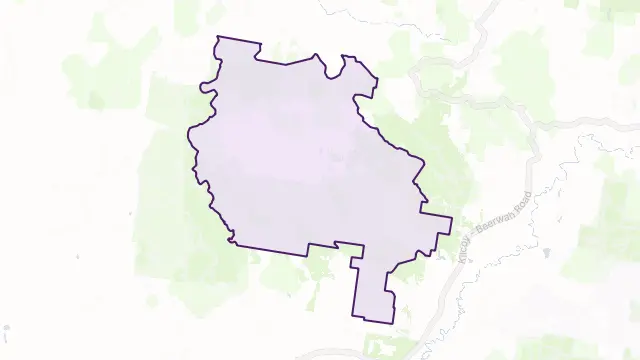 Bellthorpe Area Boundary Map
