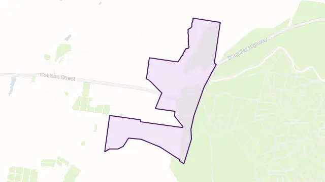 Benarkin Area Boundary Map