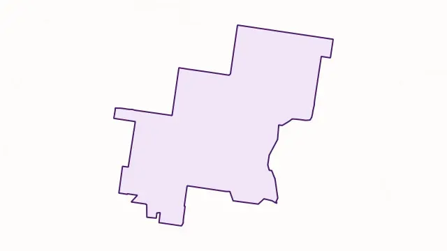 Bergen Area Boundary Map