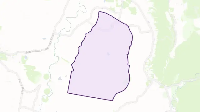 Biddaddaba Area Boundary Map