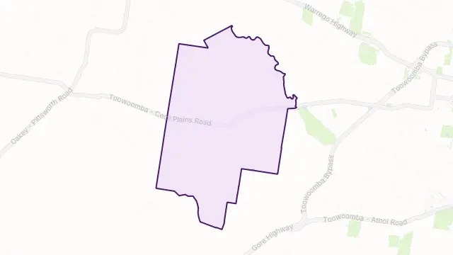 Biddeston Area Boundary Map