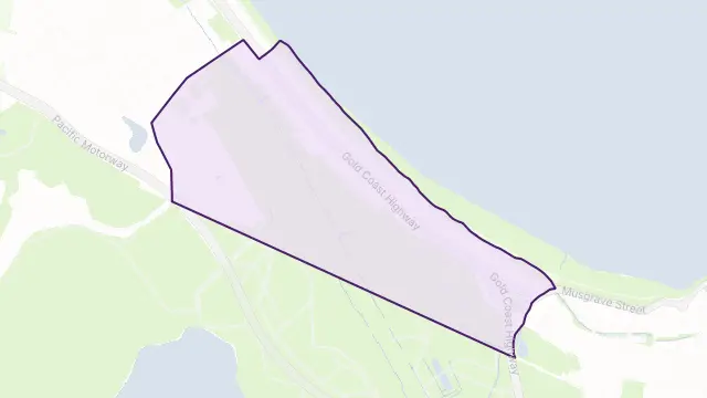 Bilinga Area Boundary Map