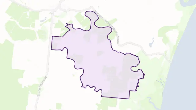 Blackrock Area Boundary Map