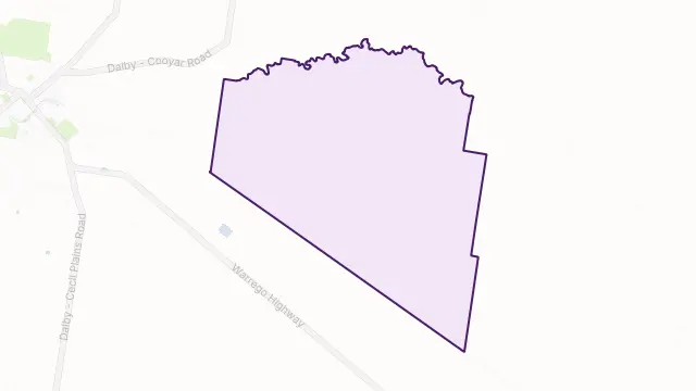 Blaxland Area Boundary Map