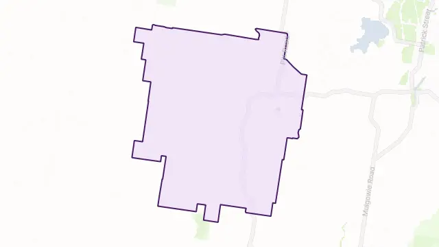 Blenheim Area Boundary Map