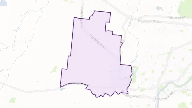 Bohle Plains Area Boundary Map
