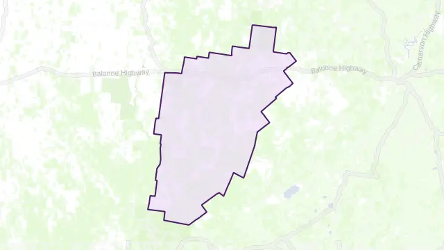 Bollon Area Boundary Map