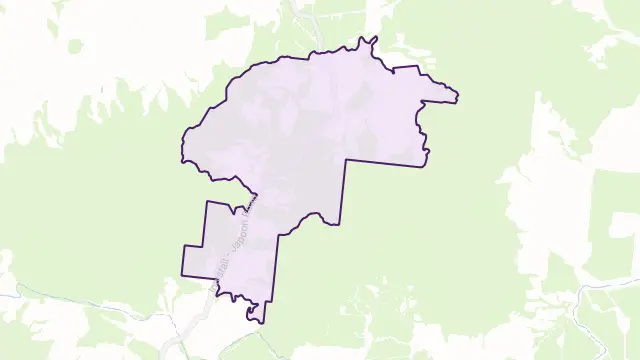 Bombeeta Area Boundary Map