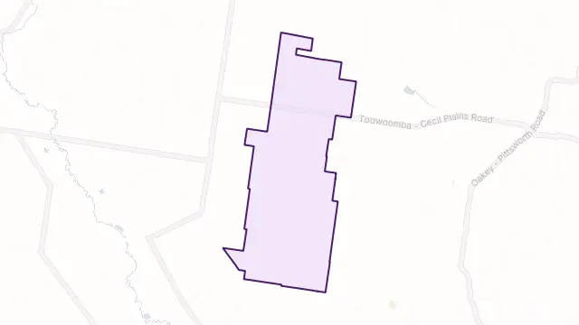 Bongeen Area Boundary Map