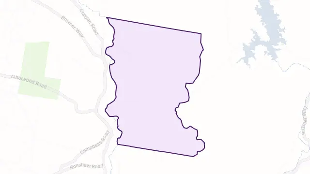 Bonshaw Area Boundary Map