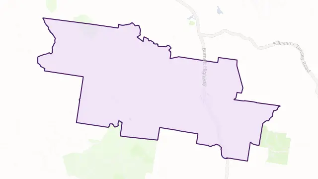 Boonara Area Boundary Map