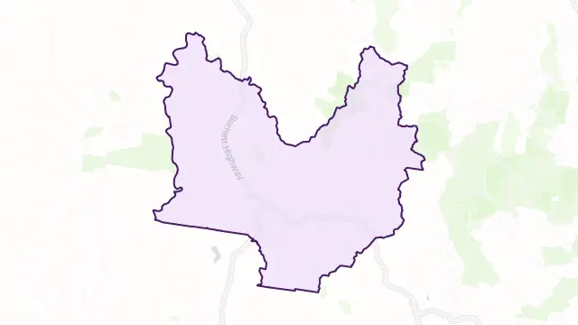 Booubyjan Area Boundary Map