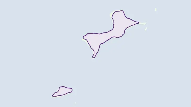 Bountiful Islands Area Boundary Map