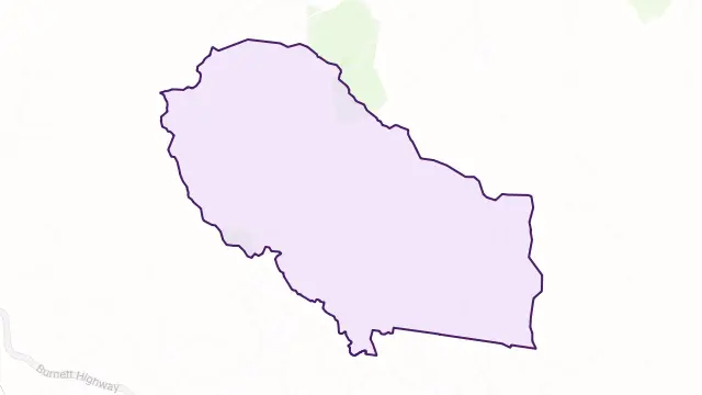 Branch Creek Area Boundary Map