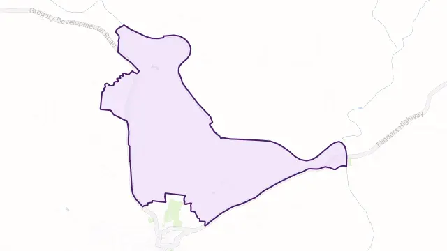 Breddan Area Boundary Map