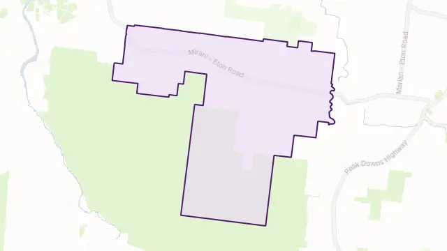 Brightly Area Boundary Map