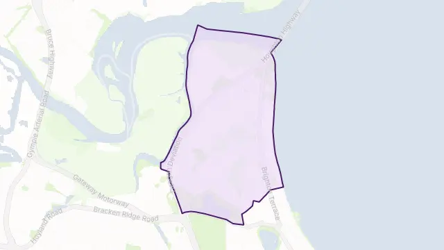 Brighton Area Boundary Map