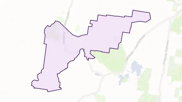 Brooklands Area Boundary Map