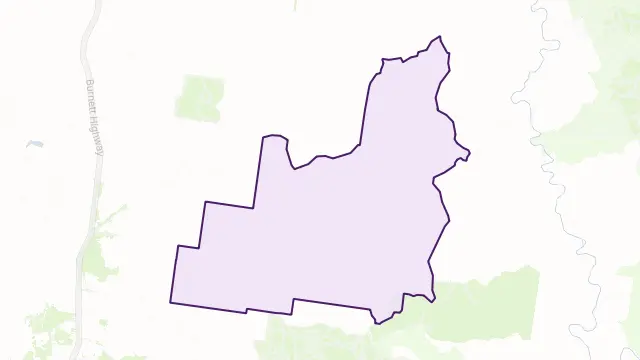 Bullcamp Area Boundary Map