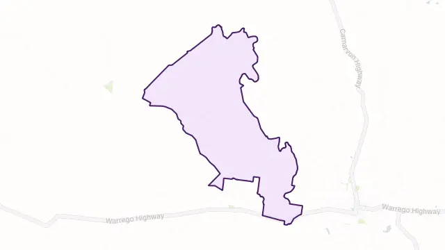 Bungeworgorai Area Boundary Map