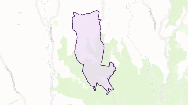 Cainbable Area Boundary Map