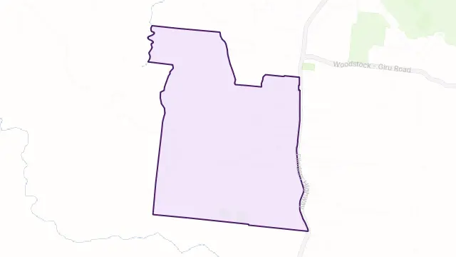 Calcium Area Boundary Map
