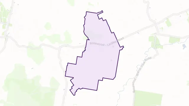 Calvert Area Boundary Map