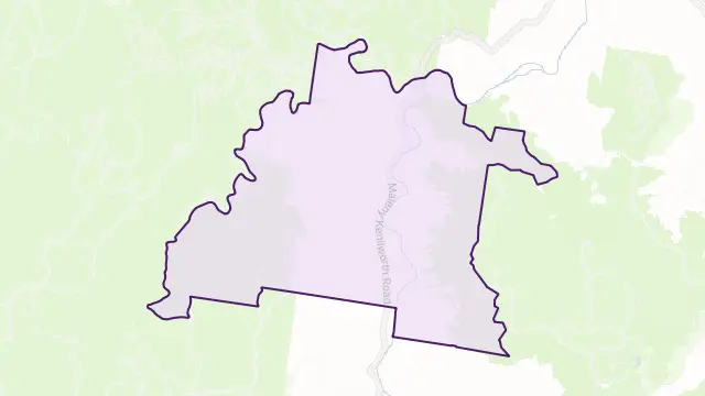 Cambroon Area Boundary Map