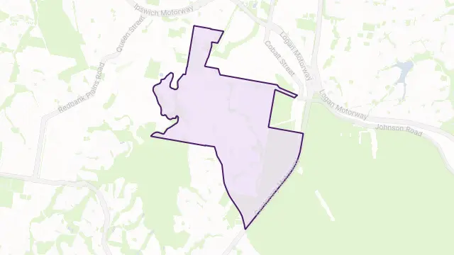 Camira Area Boundary Map