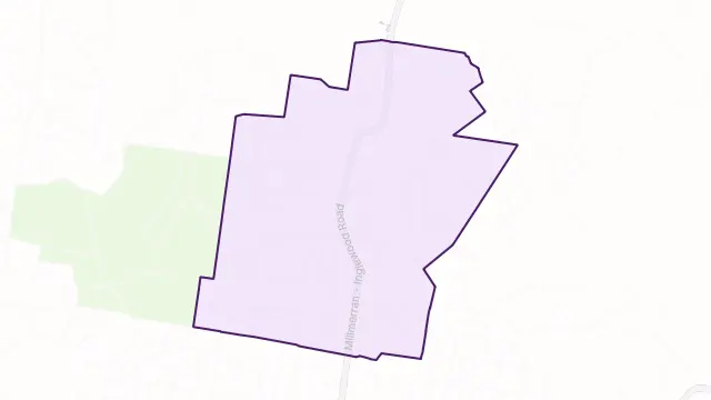 Canning Creek Area Boundary Map