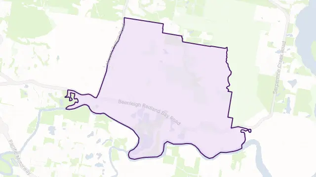 Carbrook Area Boundary Map