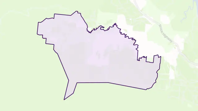 Carruchan Area Boundary Map