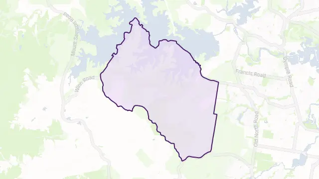 Cashmere Area Boundary Map