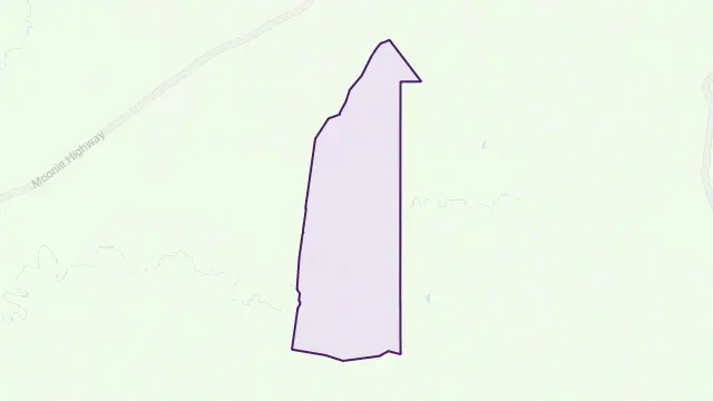 Cattle Creek Area Boundary Map