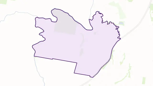 Cedar Grove Area Boundary Map
