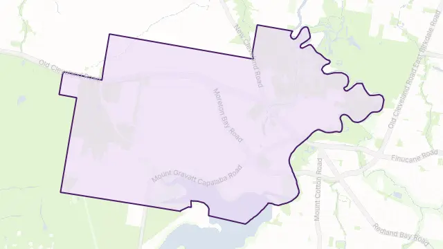 Chandler Area Boundary Map