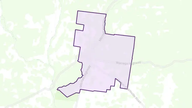 Charleville Area Boundary Map