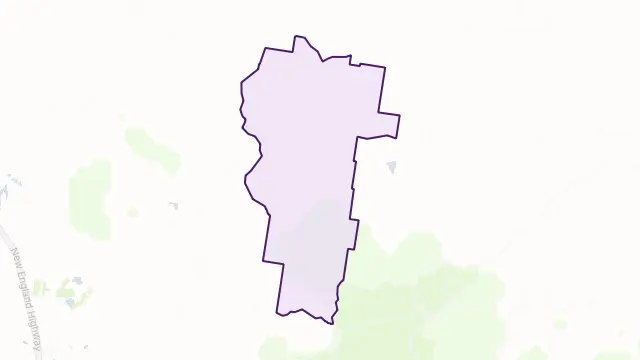 Cherry Gully Area Boundary Map
