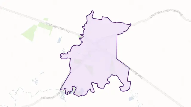 Chinchilla Area Boundary Map