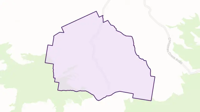 Chinghee Creek Area Boundary Map