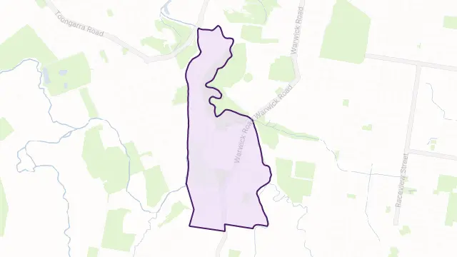 Churchill Area Boundary Map