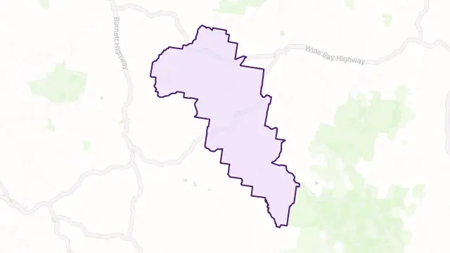 Cinnabar Area Boundary Map