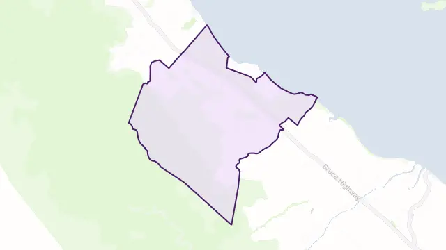 Clemant Area Boundary Map